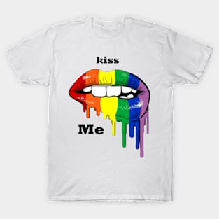 LGBT lips let yourself go T-Shirt